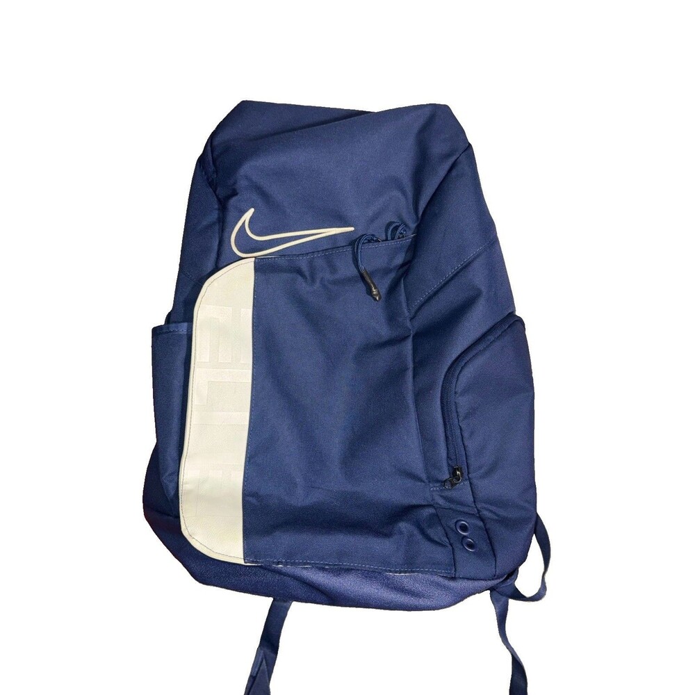 Nike Elite Pro 32L Basketball Backpack - Navy Blue/White